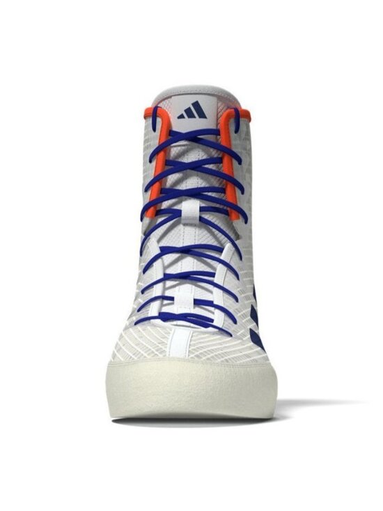 adidas Box Hog 4 - Size 12 Mens Boxing Boots White Dark Blue JP9847 NEW main image 9